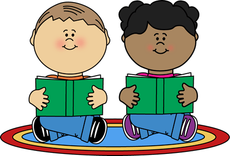 450x305 Buddy Reading Cliparts