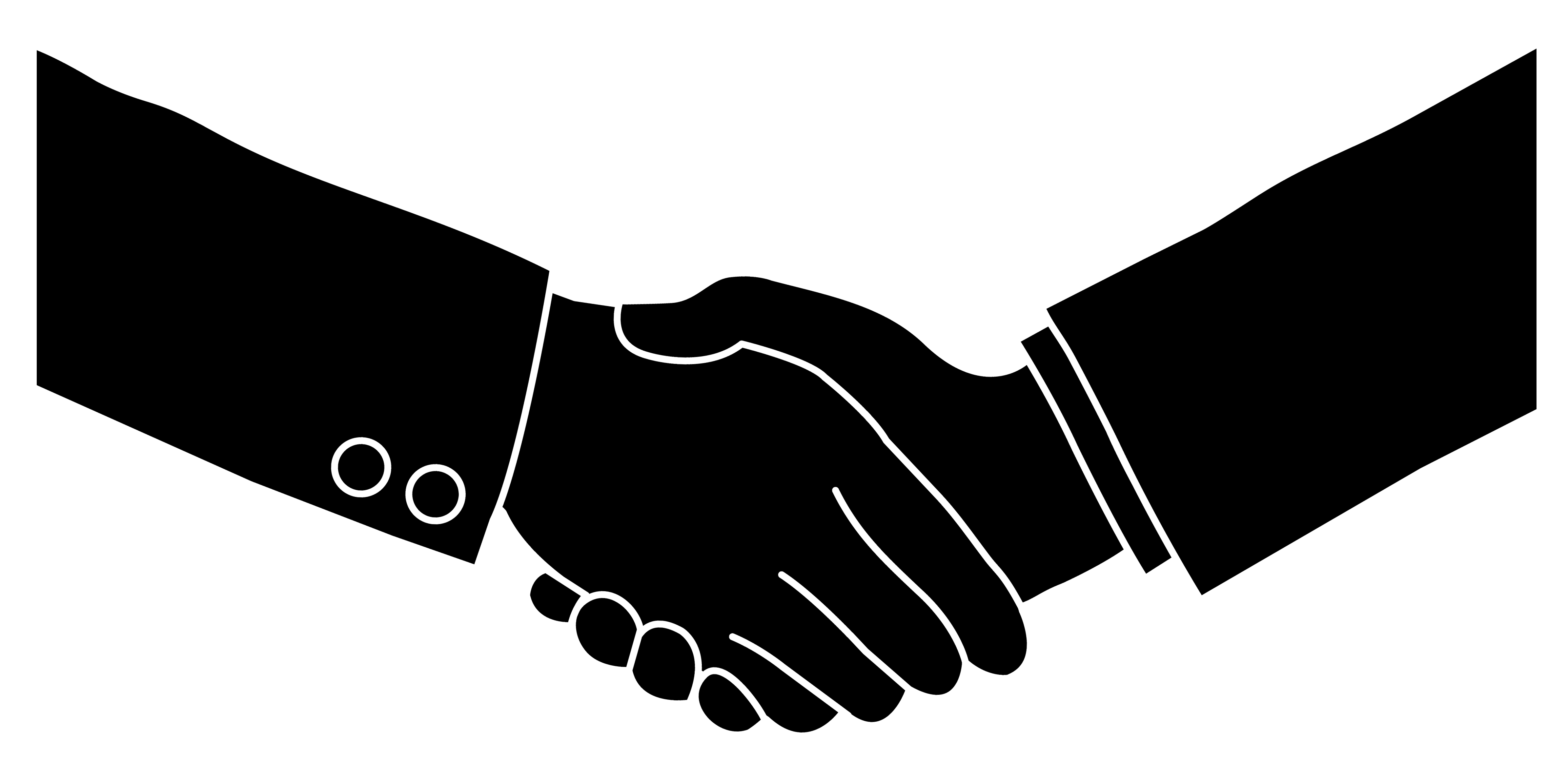 4781x2383 Handshake Vector Free Download Clip Art
