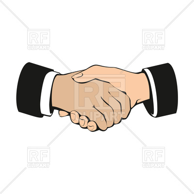 400x400 Business Handshake, Partnership And Teamwork Sign Royalty Free