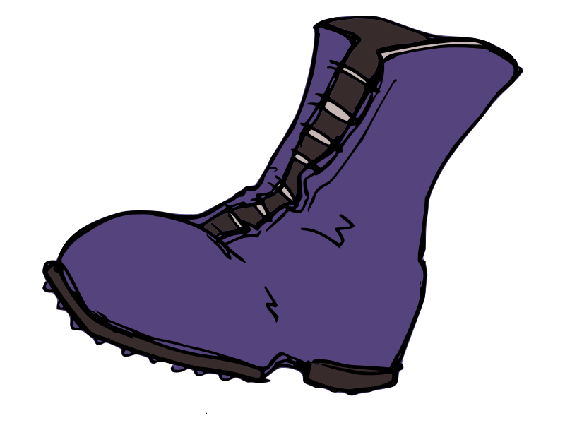 800x609 Clip Art Of Shoes And Boots Clipart