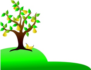 300x230 Free Tree Clip Art Image