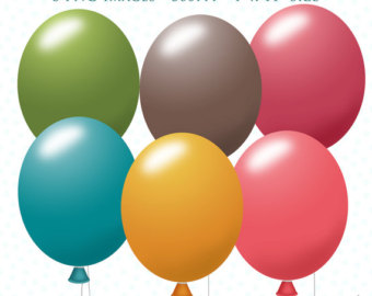 340x270 Balloons Clip Art Etsy