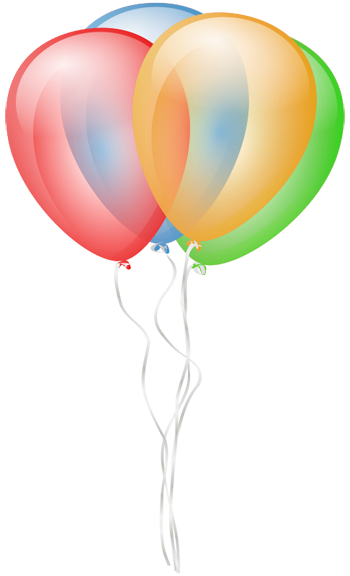 350x576 Clipart Party Balloons