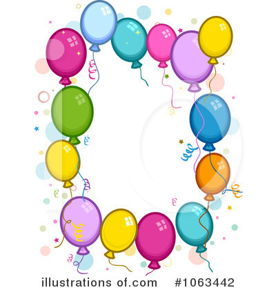 400x420 Party Balloons Clipart