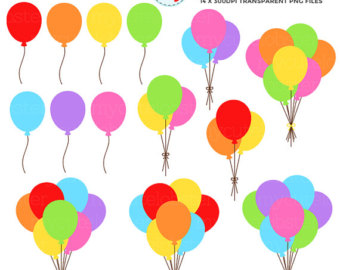 340x270 Balloon Clipart Etsy