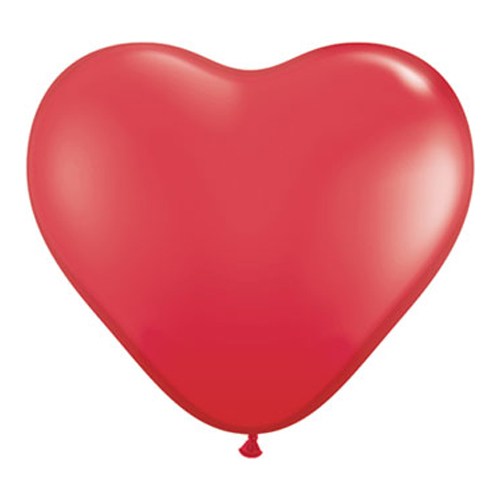 500x500 Valentines Day Latex Party Balloon Red Hearts 36 Inch