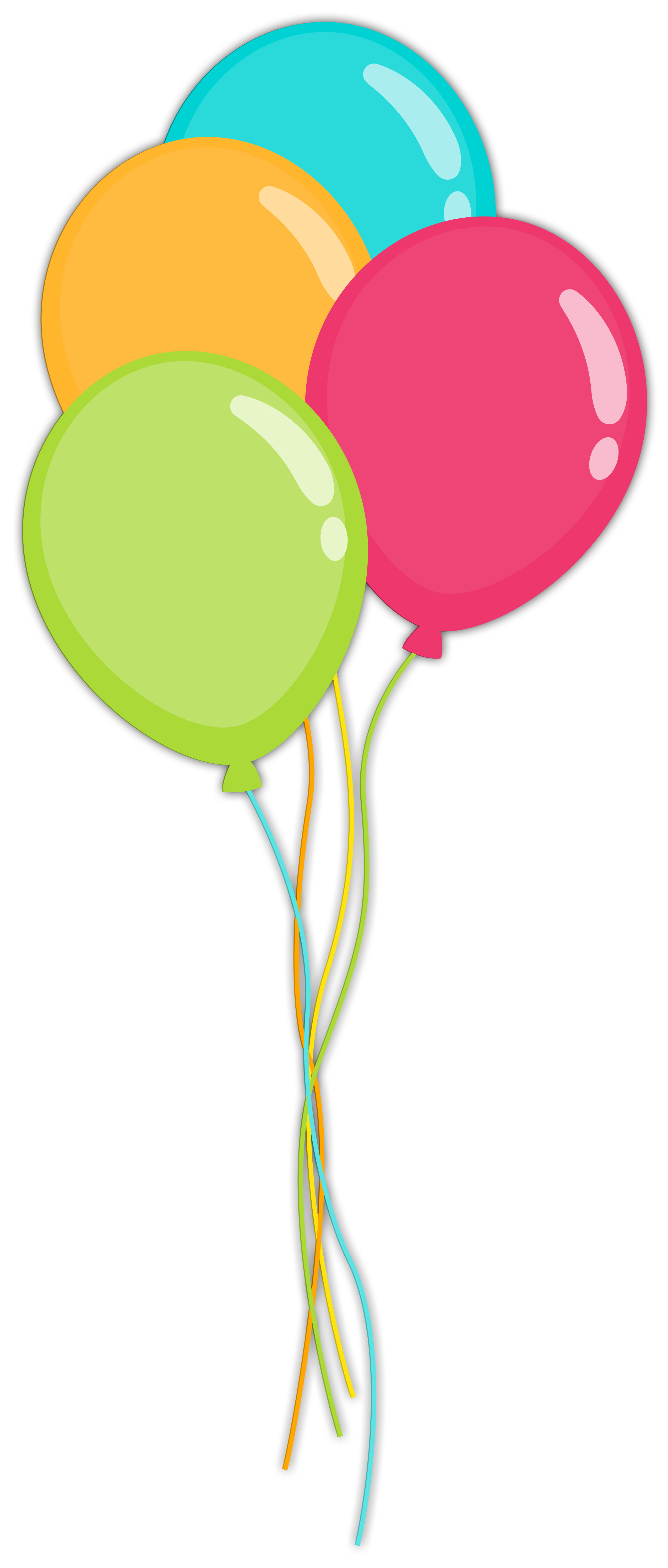Party Balloons Clipart