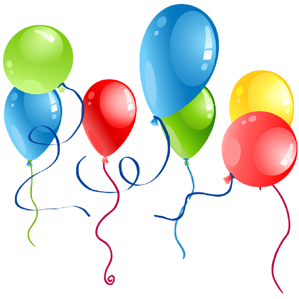 Party Balloons Clipart | Free download on ClipArtMag