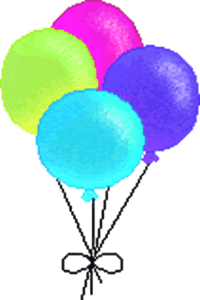 200x300 Cliparts Party Balloons 193823