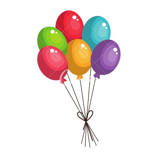 550x550 Party Balloons