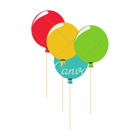 550x550 Party Balloons Celebration Icon