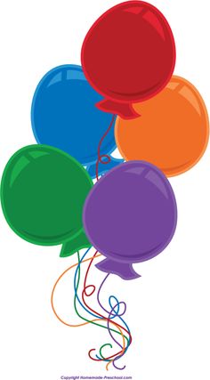 236x427 Transparent Party Streamer And Balloons Png Clipart Picture