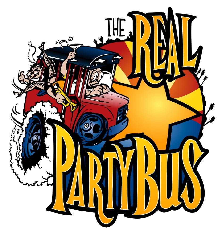 942x1000 The Real Party Bus' Logo