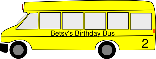 600x228 Vehicle Clipart Party Bus