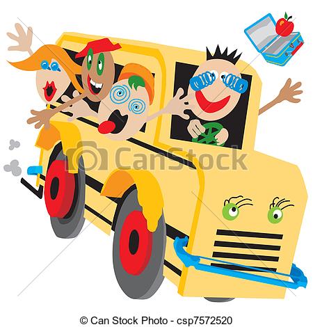 450x470 Bus Clipart
