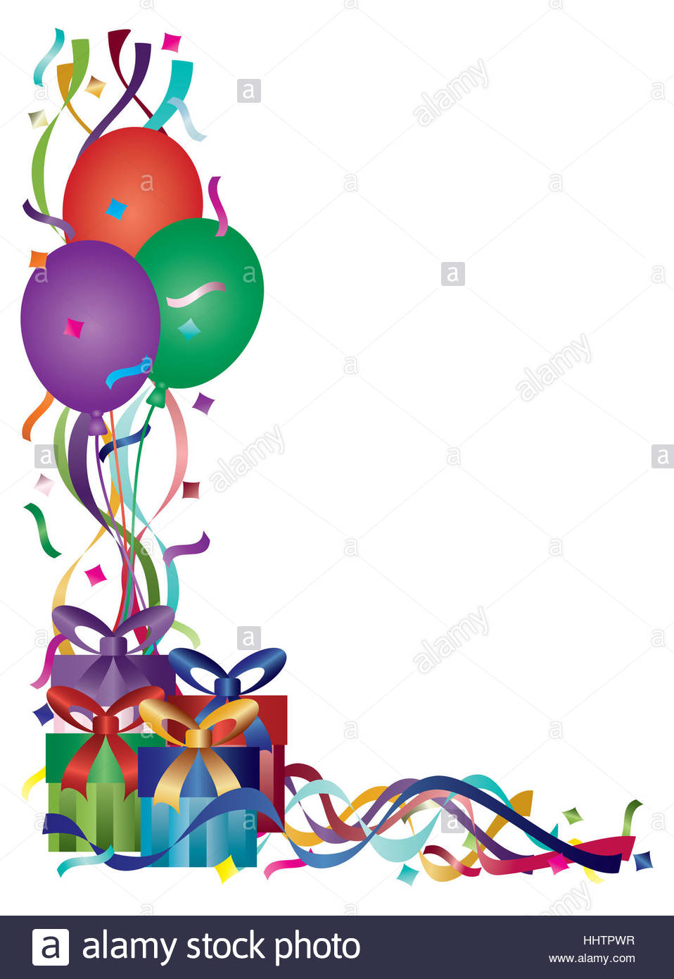 958x1390 Party, Celebration, Gift, Balloons, Ballon, Presents, Confetti