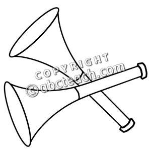 300x300 Horns Clipart Black And White