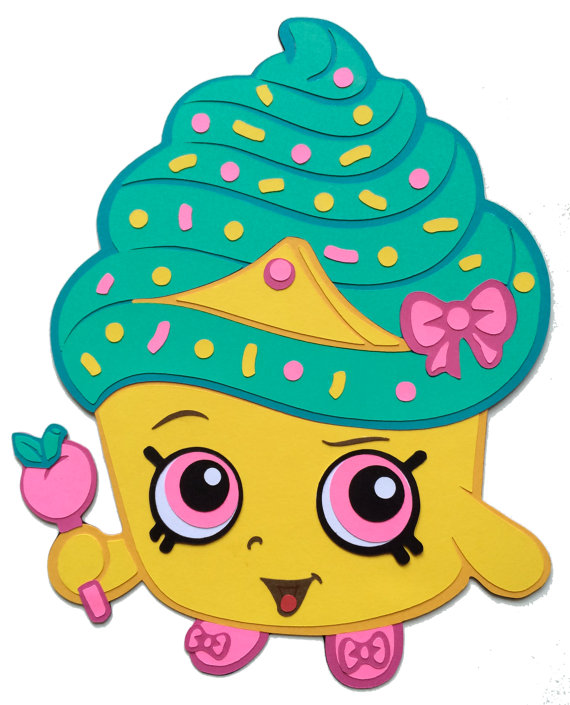 570x705 Birthday Shopkins Clipart