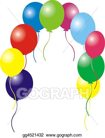 359x470 Arch Clipart Balloon Frame