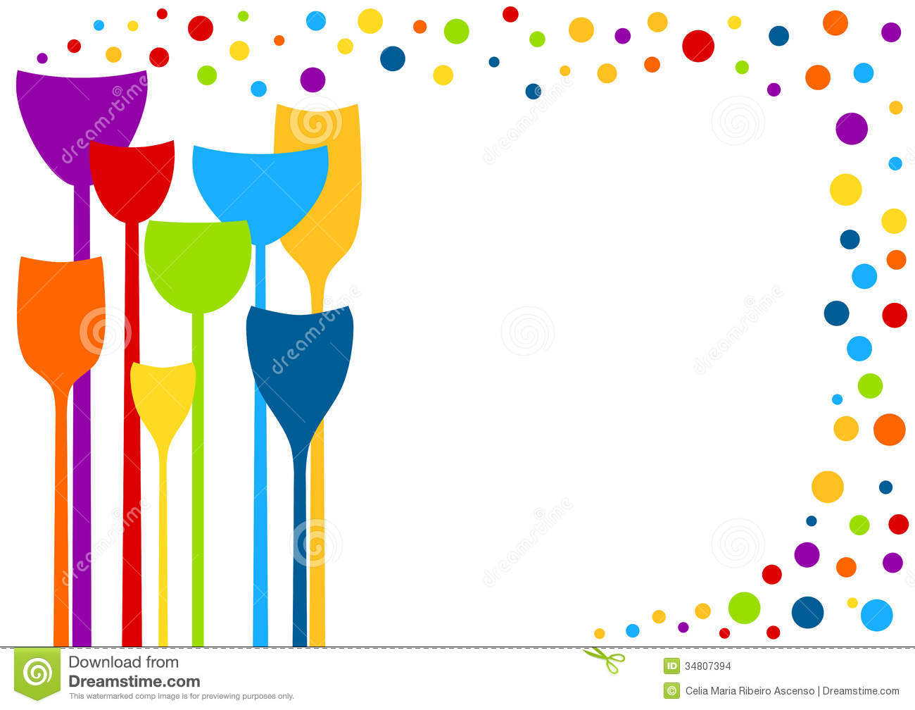 1300x1008 Cocktail Clipart Border