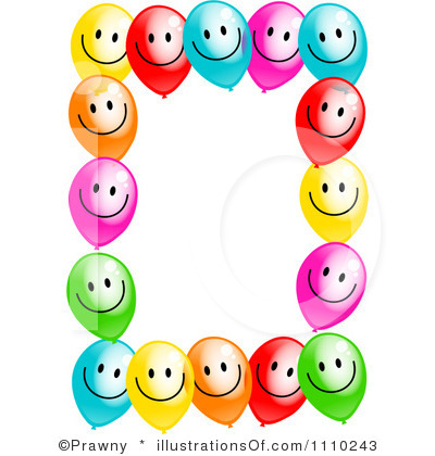 400x420 Party Birthday Border Clipart