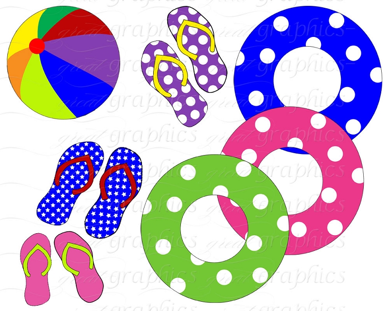 800x640 Pool Party Clip Art Free Clipart Images
