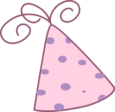 400x390 Purple Clipart Party Hat