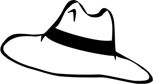 315x174 Hat Black And White Party Hat Clip Art Black And White Free