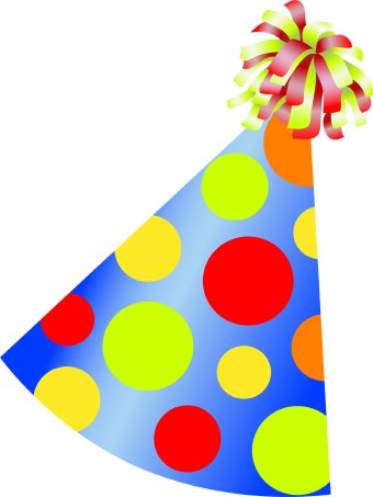 340x453 Clipart Birthday Hat