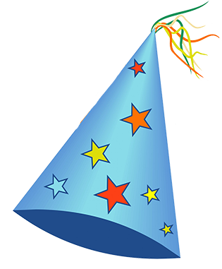 315x381 Birthday Hat Party Clipart Transparent Background 2