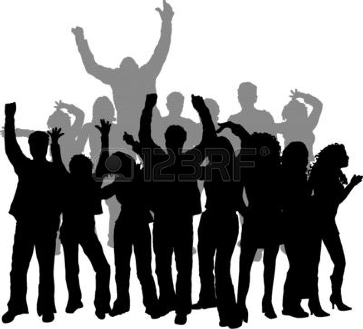 1200x1086 Audience Art People Dancing Clipart Panda