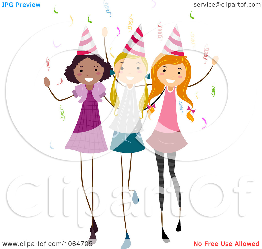 1080x1024 Party Girl Clipart
