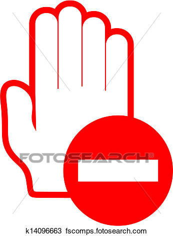 346x470 Clipart Of No Pass K14096663
