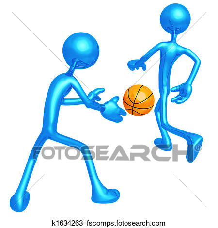 450x470 Drawing Of Basketball Back Pass K1634263