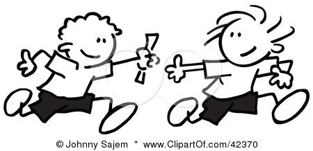 450x218 Passing Baton Clipart