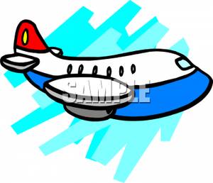 300x258 Passenger Jet Clipart