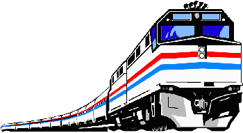 350x191 Railroad Clipart Passenger Train