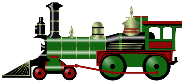 369x167 Animated Train Clipart