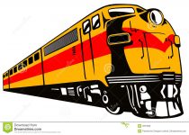 210x150 Clip Art Passenger Train Clip Art