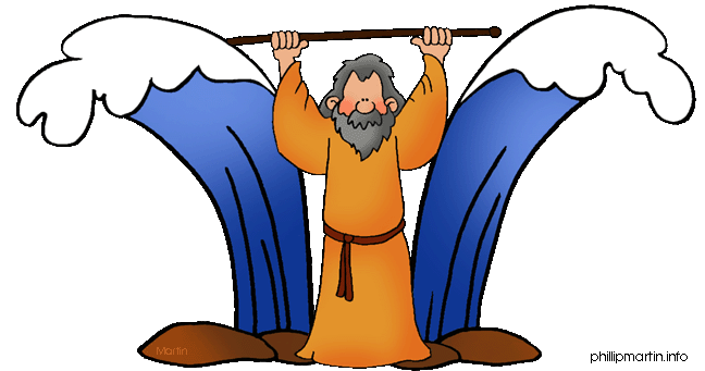 648x341 Bible Clipart, Moses Parting Clipart Panda