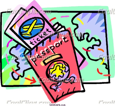 375x347 Travel Clipart Passport