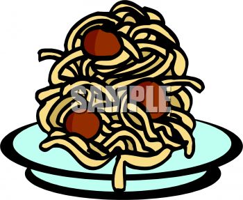 350x287 Pasta Clipart Cartoon