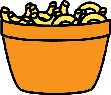 377x323 Pasta Clipart Bowl Pasta