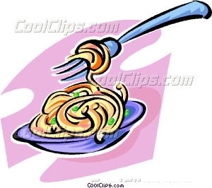 300x266 Spaghetti Vector Clip Art