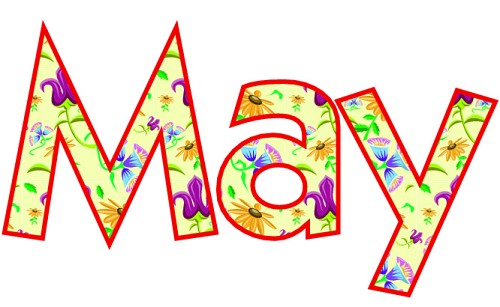 500x307 May Month Clip Art
