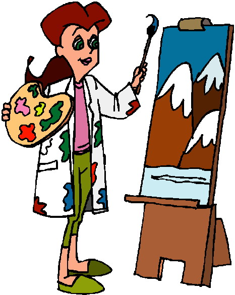 466x585 Painting Clipart