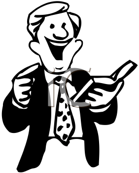282x350 Preacher Preaching Clipart