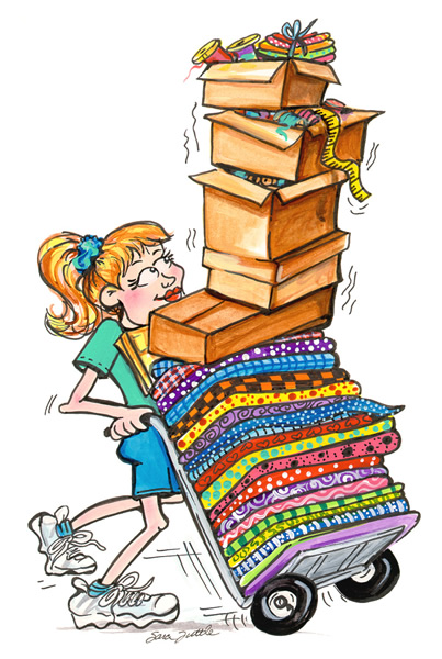 403x600 Free Quilt Clip Art