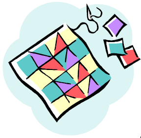 288x282 Patchwork Clipart Quilt Square