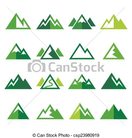 450x470 Mountain Path Clipart
